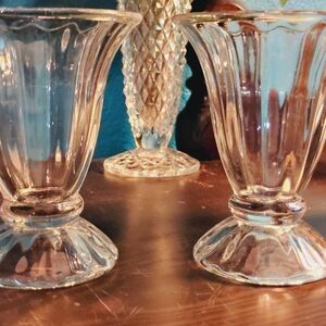 Elegant Glass Candle Holders